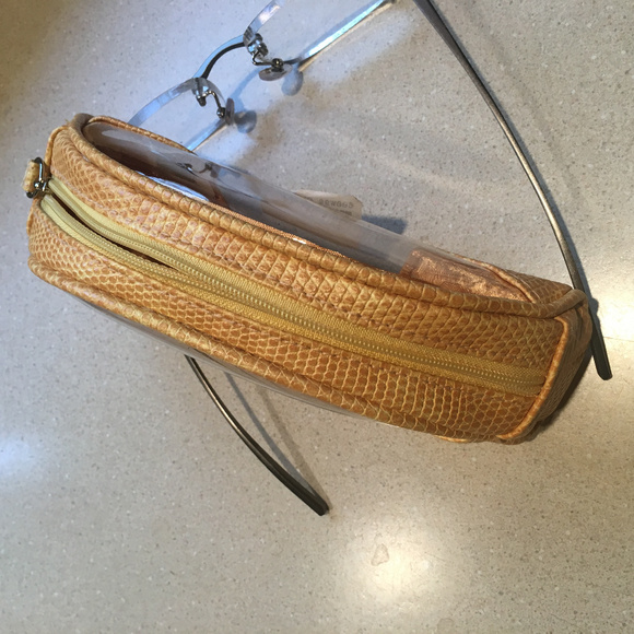 NEW Clear Eyeglasses CASE/Purse - Picture 2 of 3